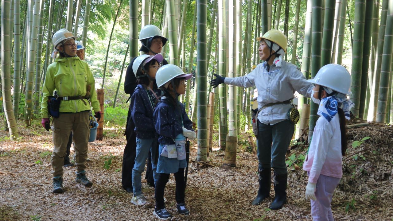 秋日和！多摩の里山で竹刈り体験！（10/19開催）