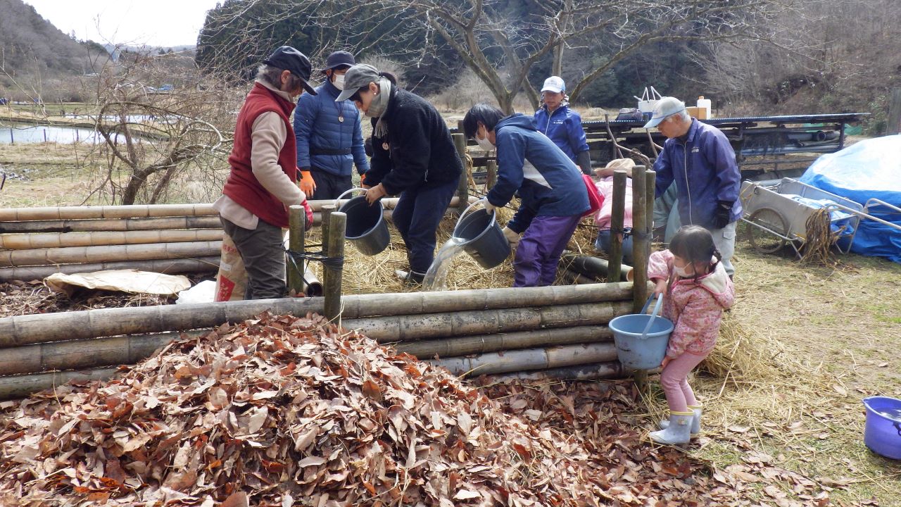 東京の里山で堆肥作りをしてみよう！（３/15開催）