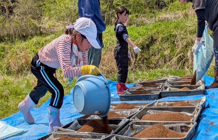 【イベント情報】東京の里山で米づくり体験！～種まき編～を掲載しました。